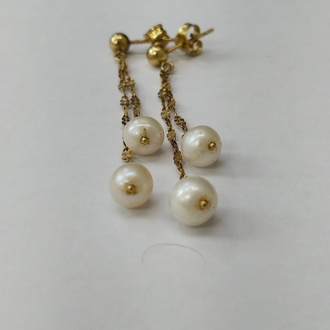 ARETES PAR ORO 10 K 2,50 GRMS (SEMINUEVO)