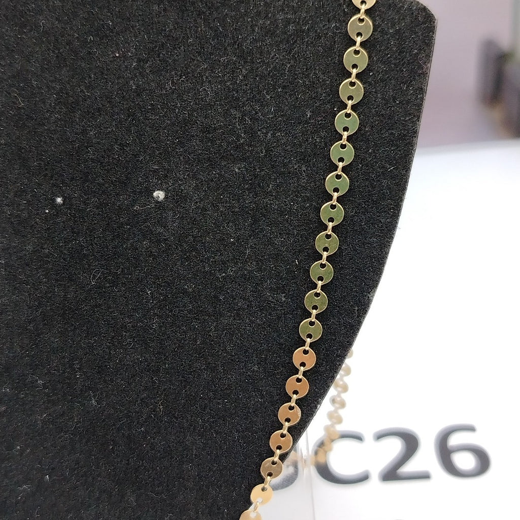 CADENA ORO 14 K 3.8 GRMS (SEMINUEVO)