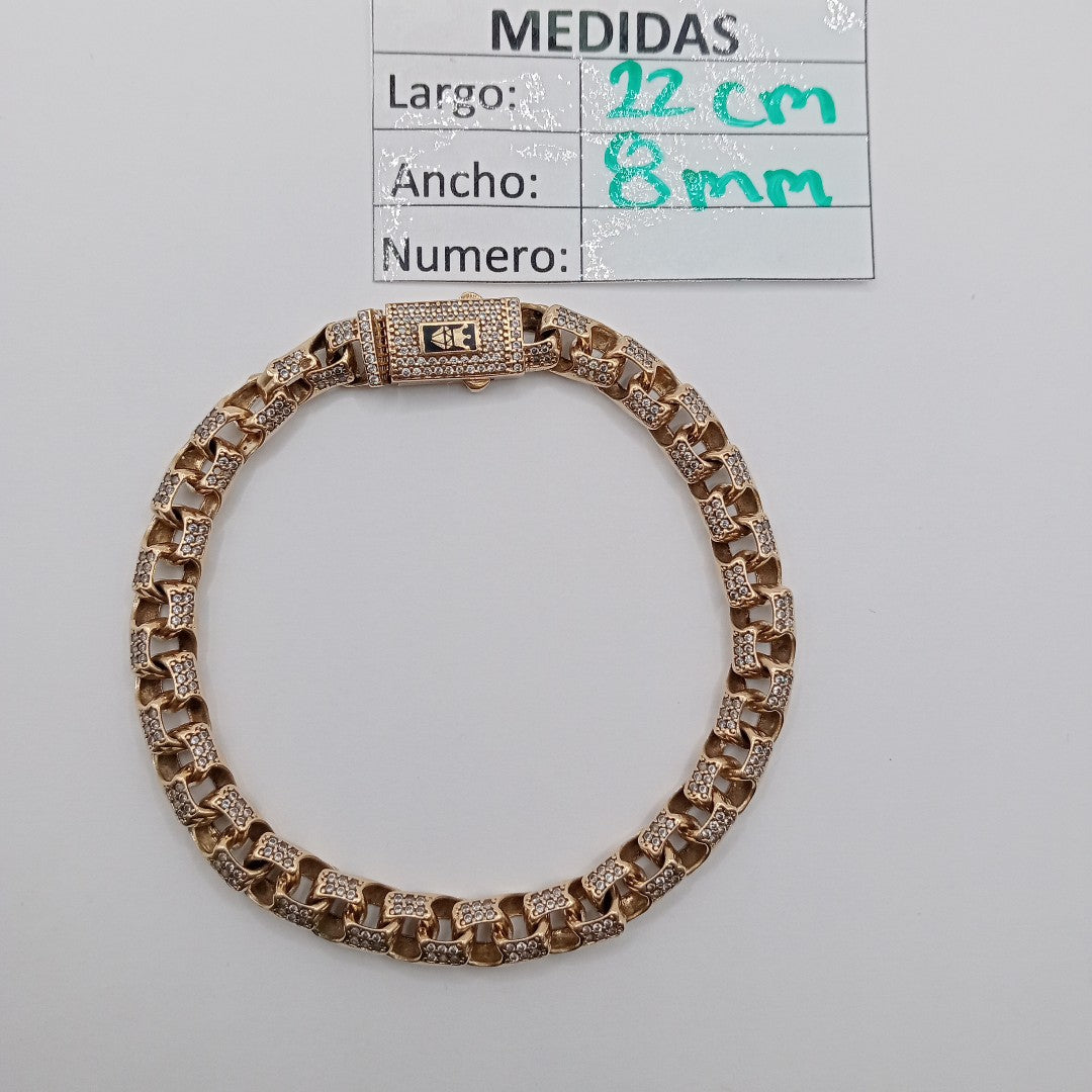 PULSERA ORO 10 K 15.1 GRMS (SEMINUEVO)