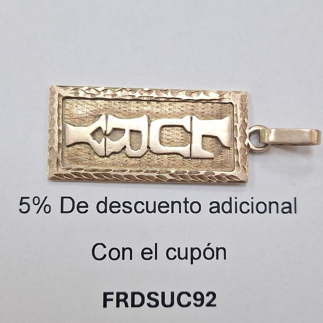 DIJE ORO 10 K 6.2 GRMS (SEMINUEVO)