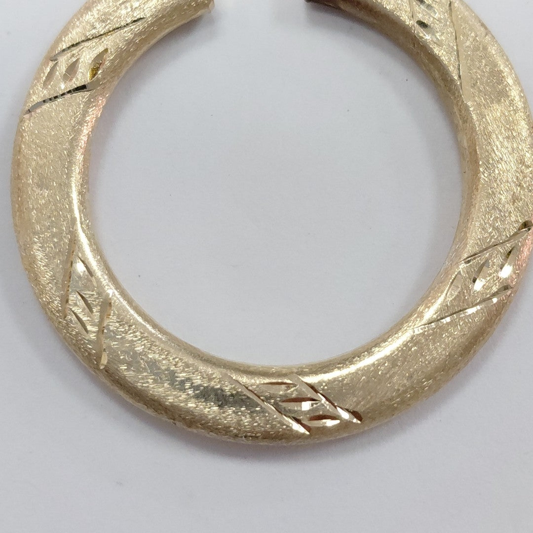 ARRACADAS PAR ORO 10 K 5,70 GRMS (SEMINUEVO)