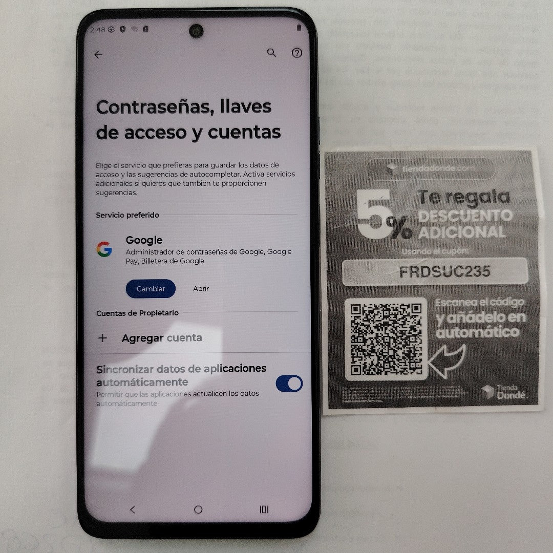 CELULAR MOTOROLA MOTO G15 XT2521-2 (2025) 128 GB 4 GB RAM (SEMINUEVO)