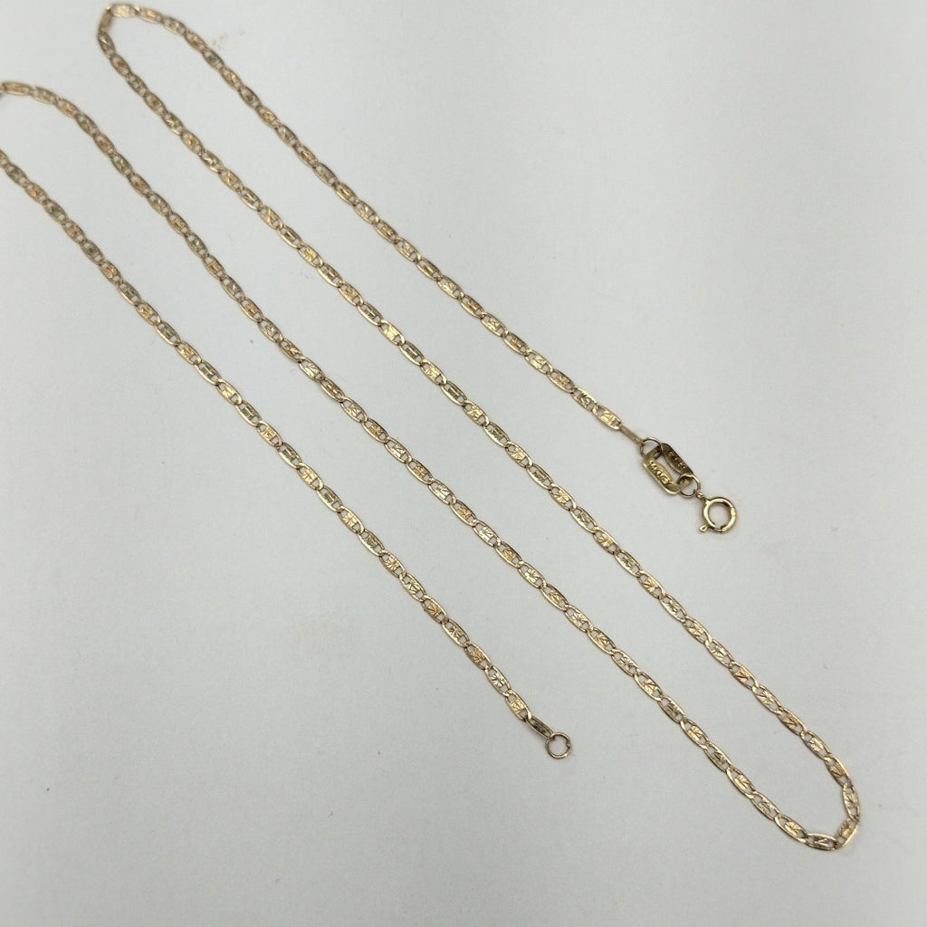 CADENA ORO 14 K 1.7 GRMS (SEMINUEVO)