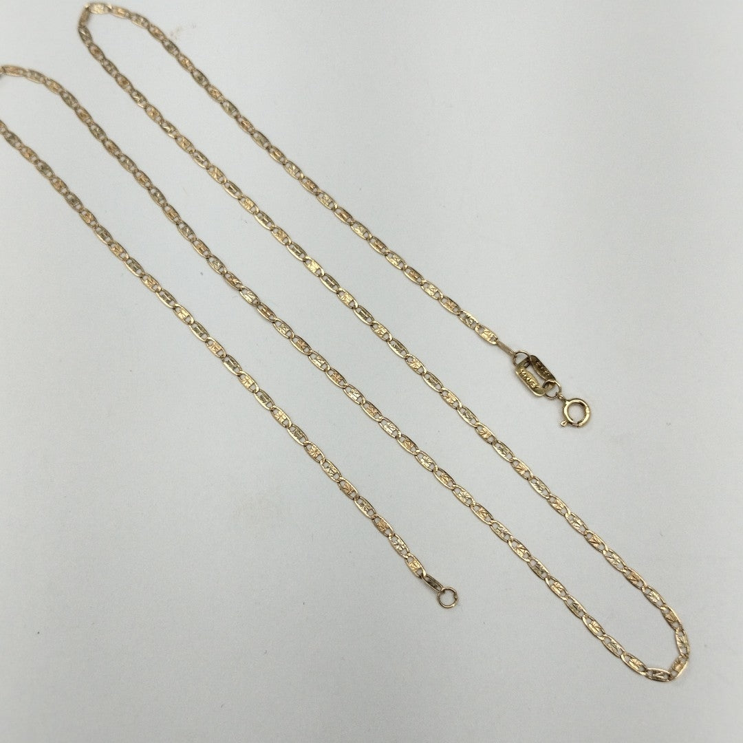 CADENA ORO 14 K 1.7 GRMS (SEMINUEVO)