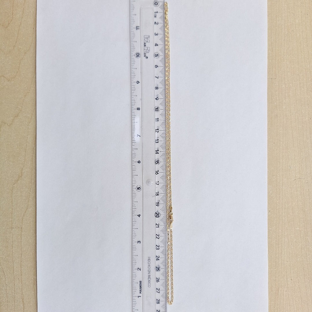 CADENA TEJIDO MARINERO 3.61GR 55 CM (NUEVO)