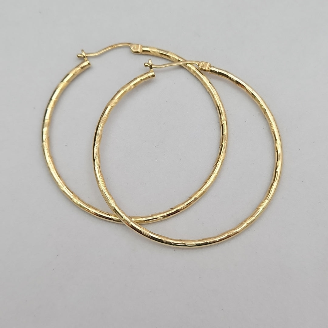 ARRACADAS PAR ORO 14 K 3.8 GRMS (SEMINUEVO)