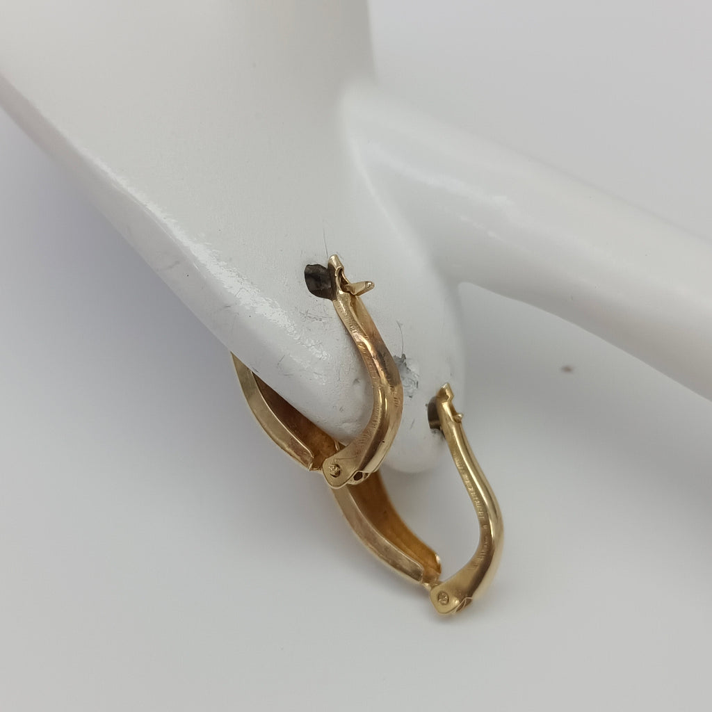 ARETES PAR ORO 14 K 1,40 GRMS (SEMINUEVO)