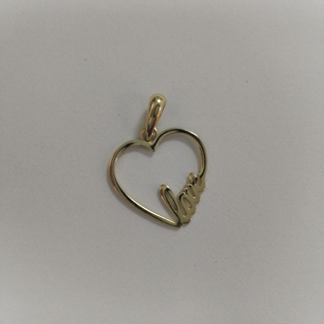 DIJES CORAZON ORO 10K 0.8 GR (NUEVO)