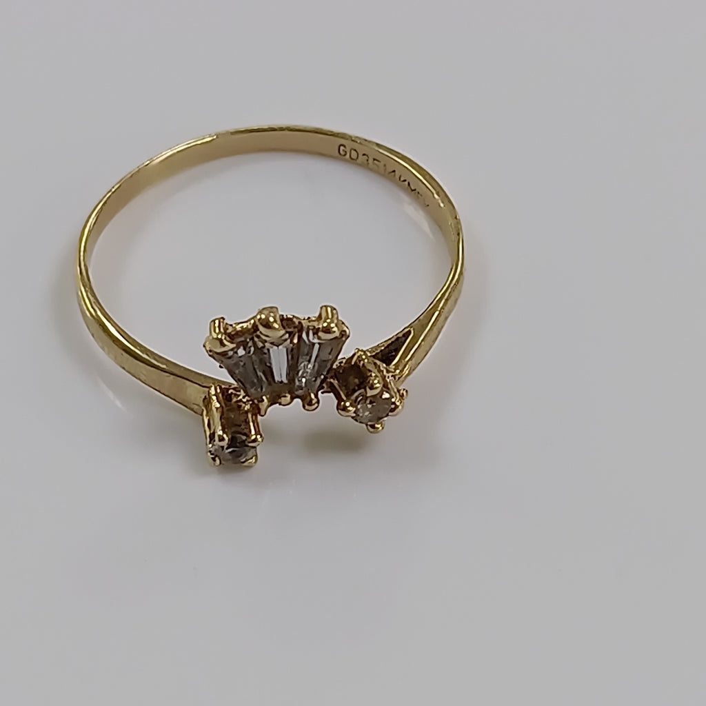 ANILLO ORO 14 K 1,30 GRMS (SEMINUEVO)