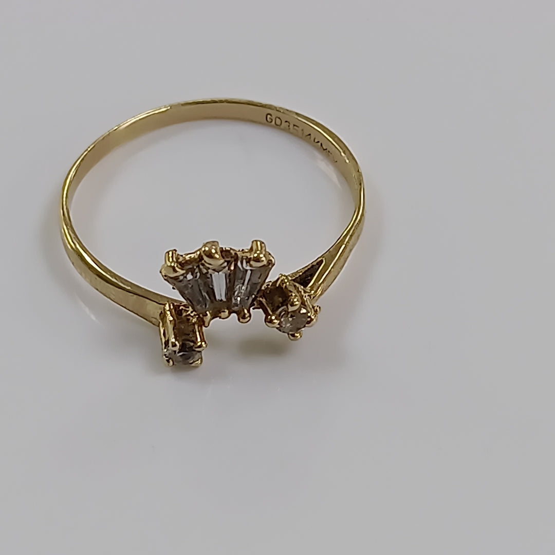 ANILLO ORO 14 K 1,30 GRMS (SEMINUEVO)