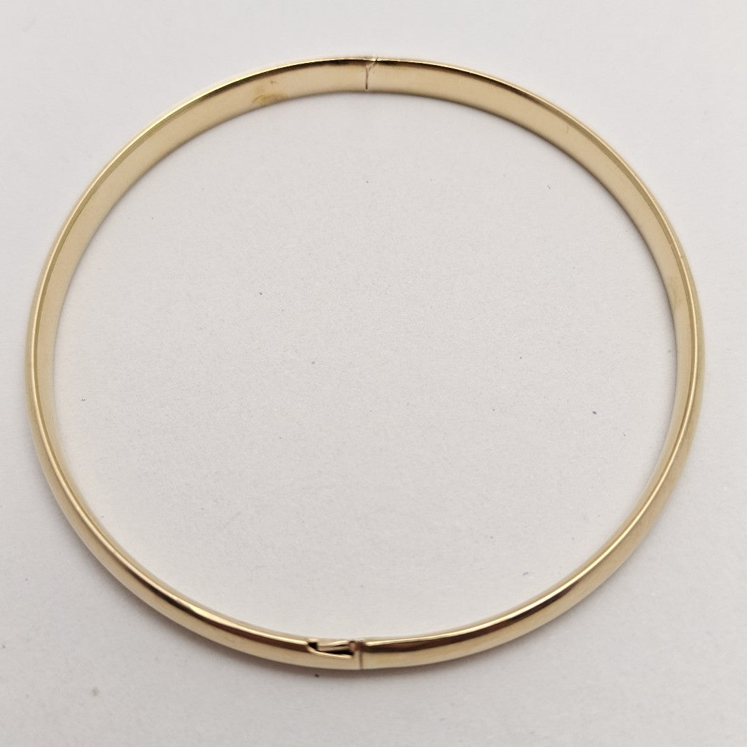 PULSERA RIGIDA ORO 14 K 5.5 GRMS (SEMINUEVO)
