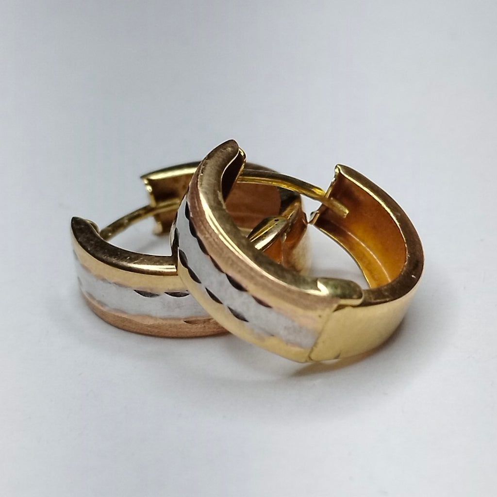 ARRACADAS PAR ORO 14 K 2,00 GRMS (SEMINUEVO)
