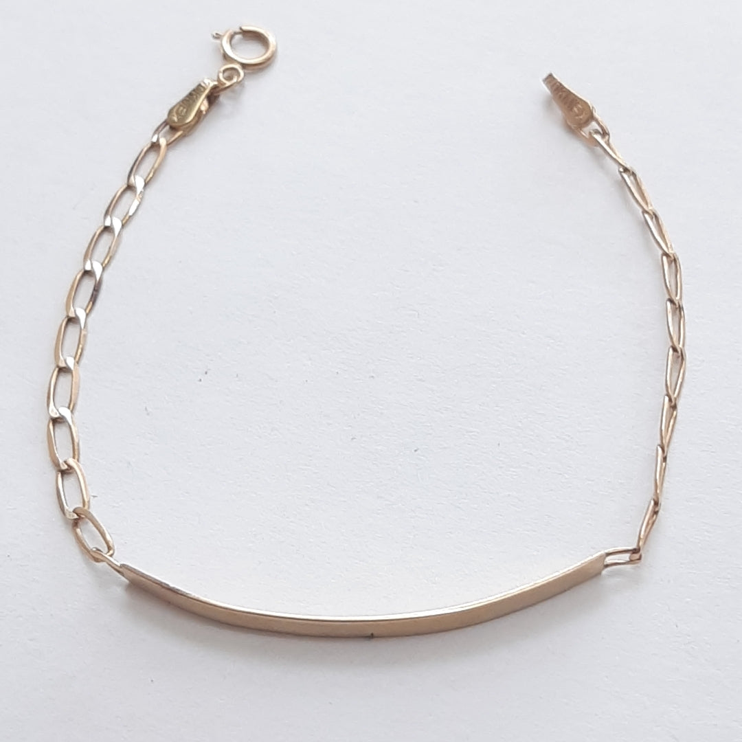 ESCLAVA ORO 10 K 1,80 GRMS (SEMINUEVO)