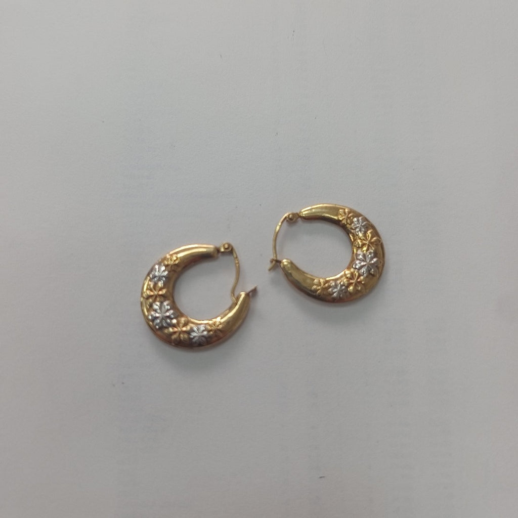 ARETES PAR ORO 14 K 0.7 GRMS (SEMINUEVO)
