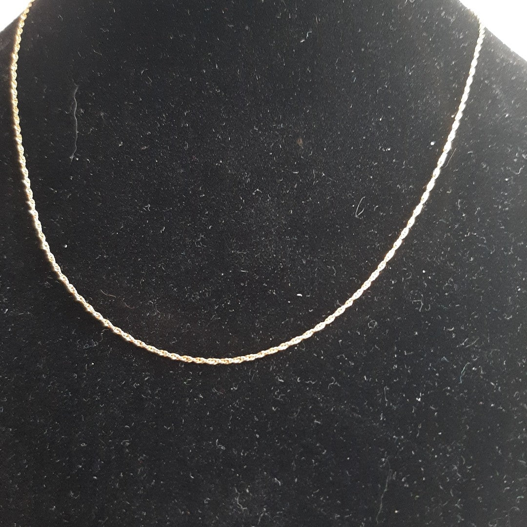CADENA ORO 14 K 0,90 GRMS (SEMINUEVO)