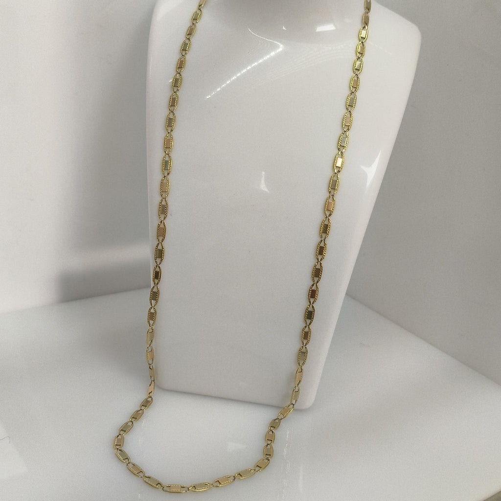 CADENA ORO COMBINADO 14 K 14.8 GRMS (SEMINUEVO)
