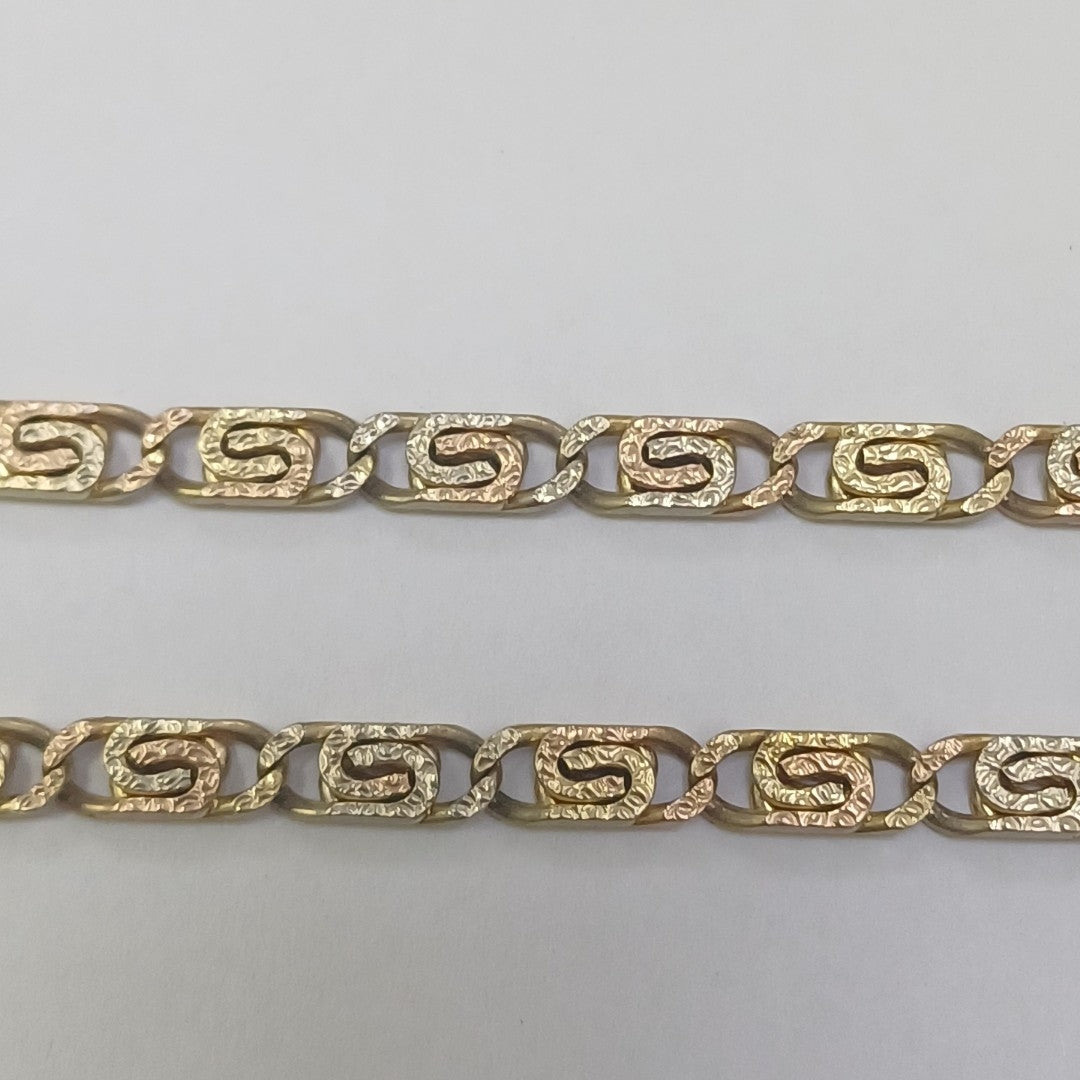 CADENA ORO,ORO COMBINADO 14 K 30,20 GRMS (SEMINUEVO)