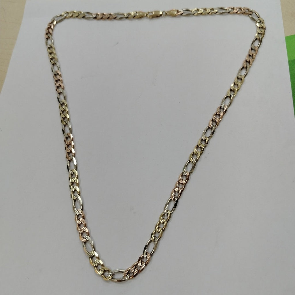 CADENA ORO, ORO COMBINADO 14 K 46.1 GRMS (SEMINUEVO)