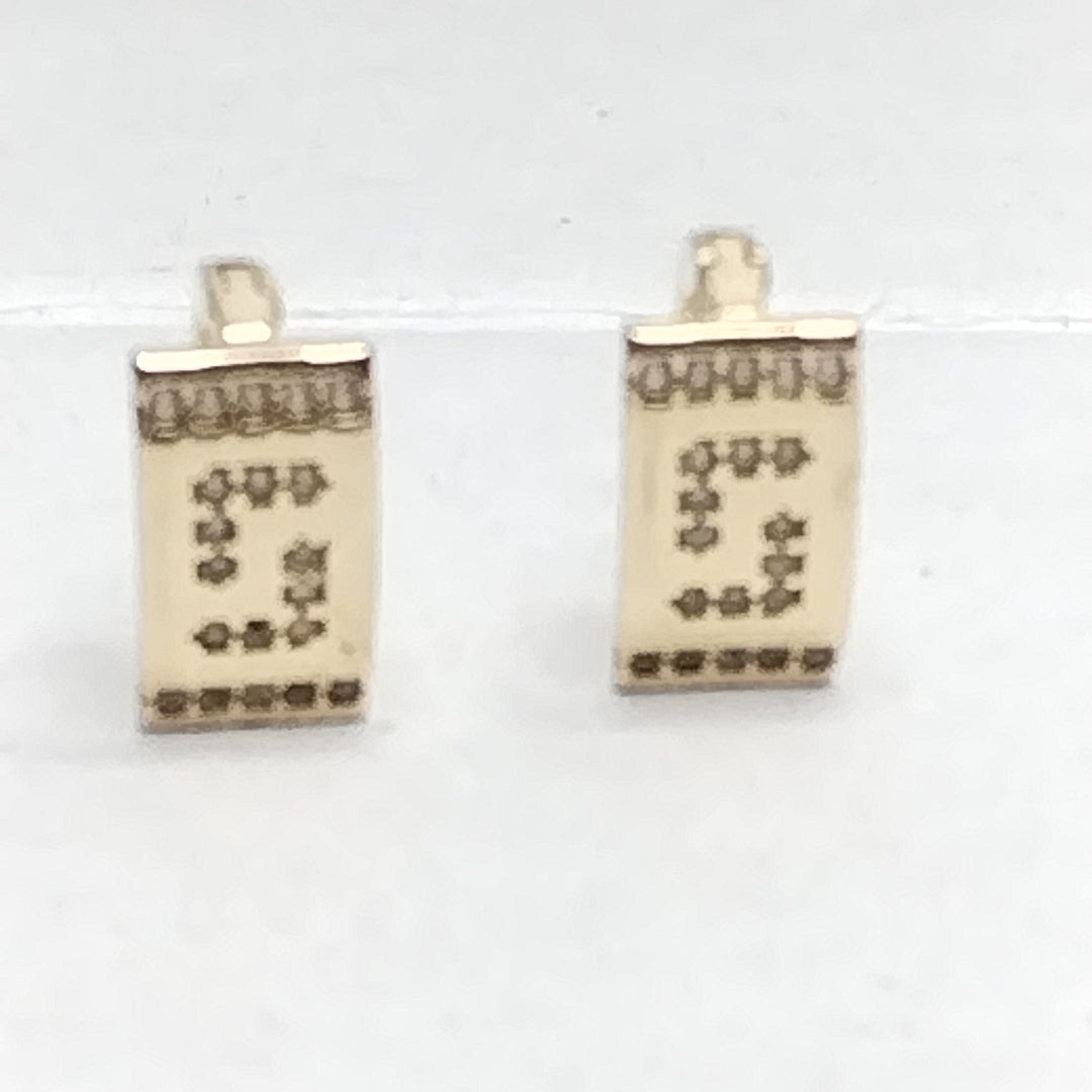 ARRACADAS PAR ORO 14 K 2.4 GRMS (SEMINUEVO)