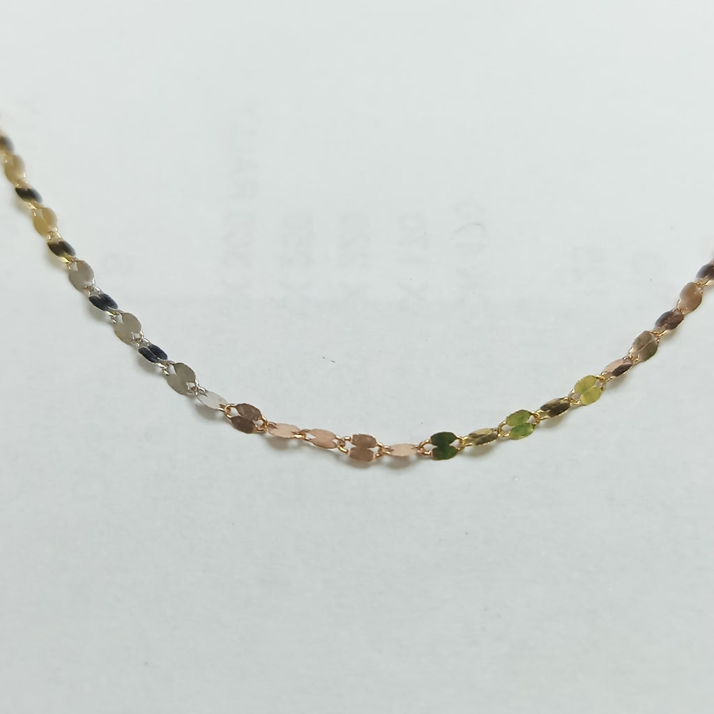 CADENA ORO,ORO COMBINADO 14 K 0,90 GRMS (SEMINUEVO)