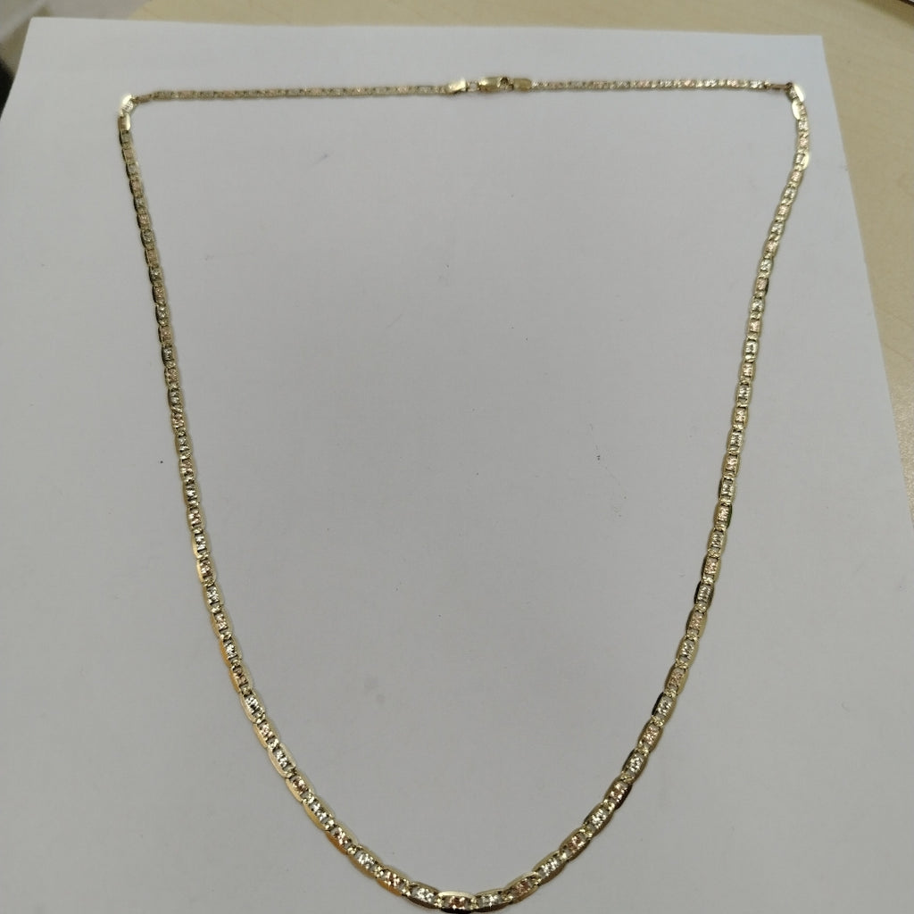 CADENA ORO, ORO COMBINADO 14 K 11.6 GRMS (SEMINUEVO)