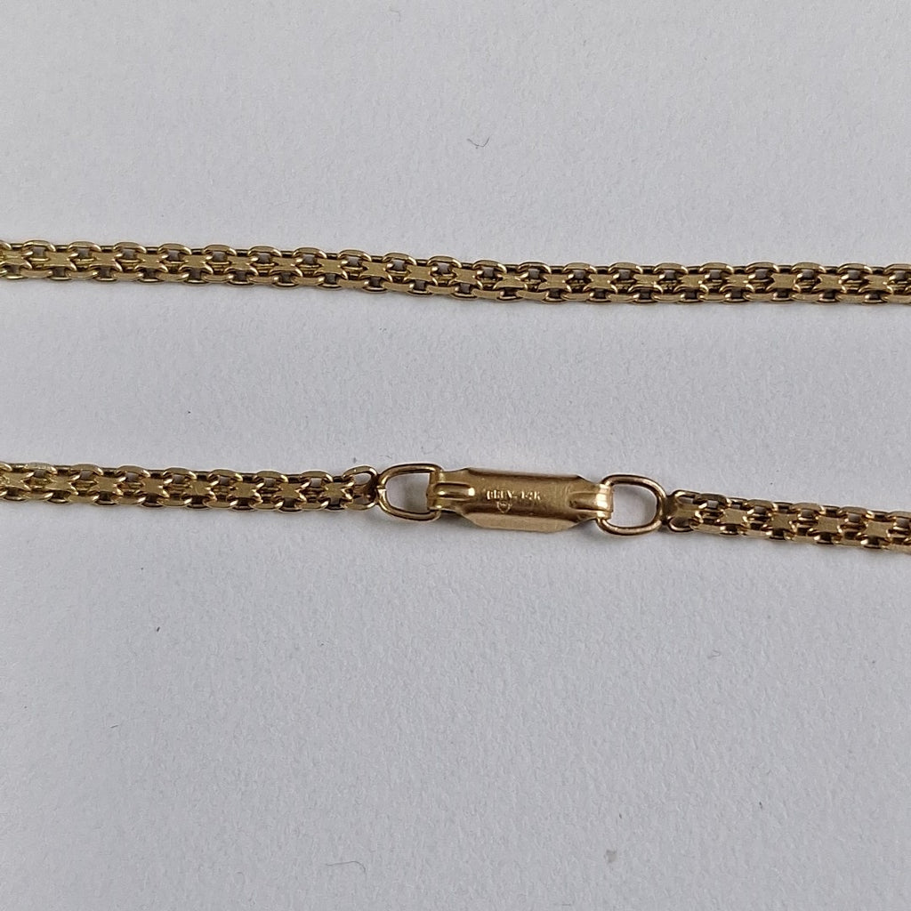 GARGANTILLA ORO COMBINADO 14 K 8 GRMS (SEMINUEVO)