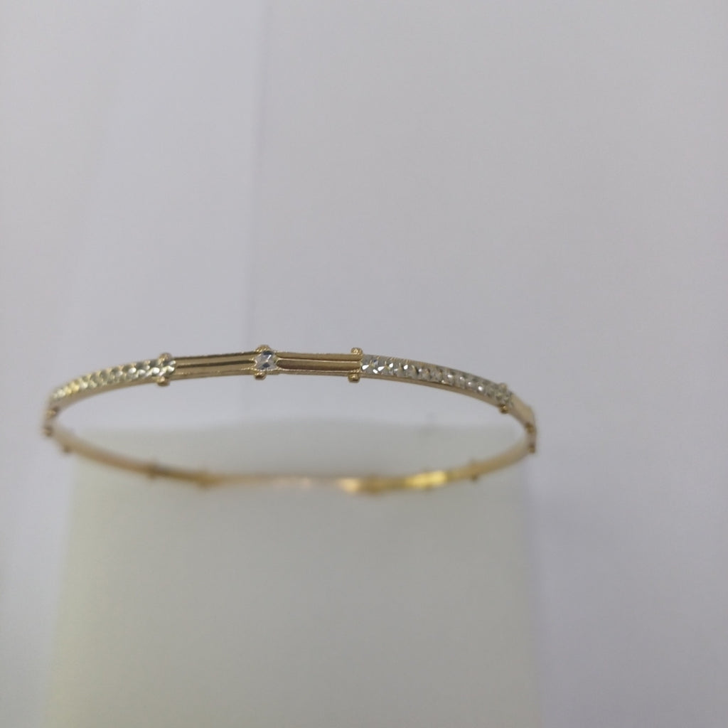 PULSERA RIGIDA ORO 18 K 9,90 GRMS (SEMINUEVO)