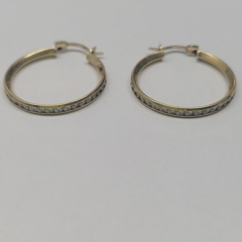 ARRACADAS PAR ORO 10 K 2.4 GRMS (SEMINUEVO)