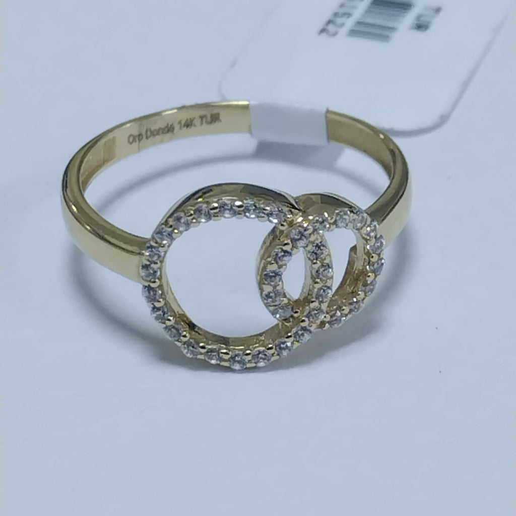 ANILLOS DAMA ORO 14K 1.9 (NUEVO)