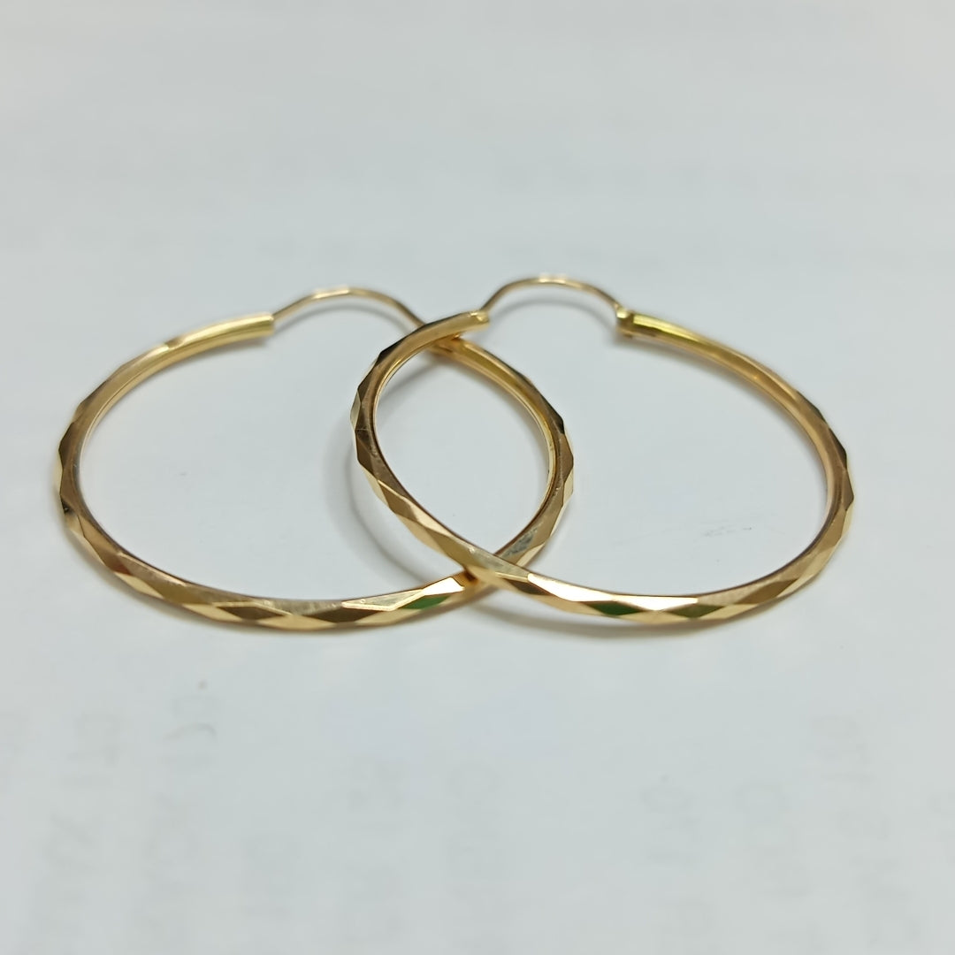 ARRACADAS PAR ORO 14 K 2 GRMS (SEMINUEVO)