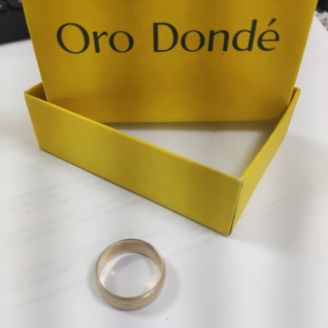 ARGOLLA ORO 10 K 1.6 GRMS (SEMINUEVO)