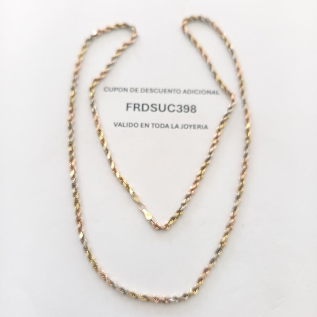 CADENA ORO 14 K 24.1 GRMS (SEMINUEVO)