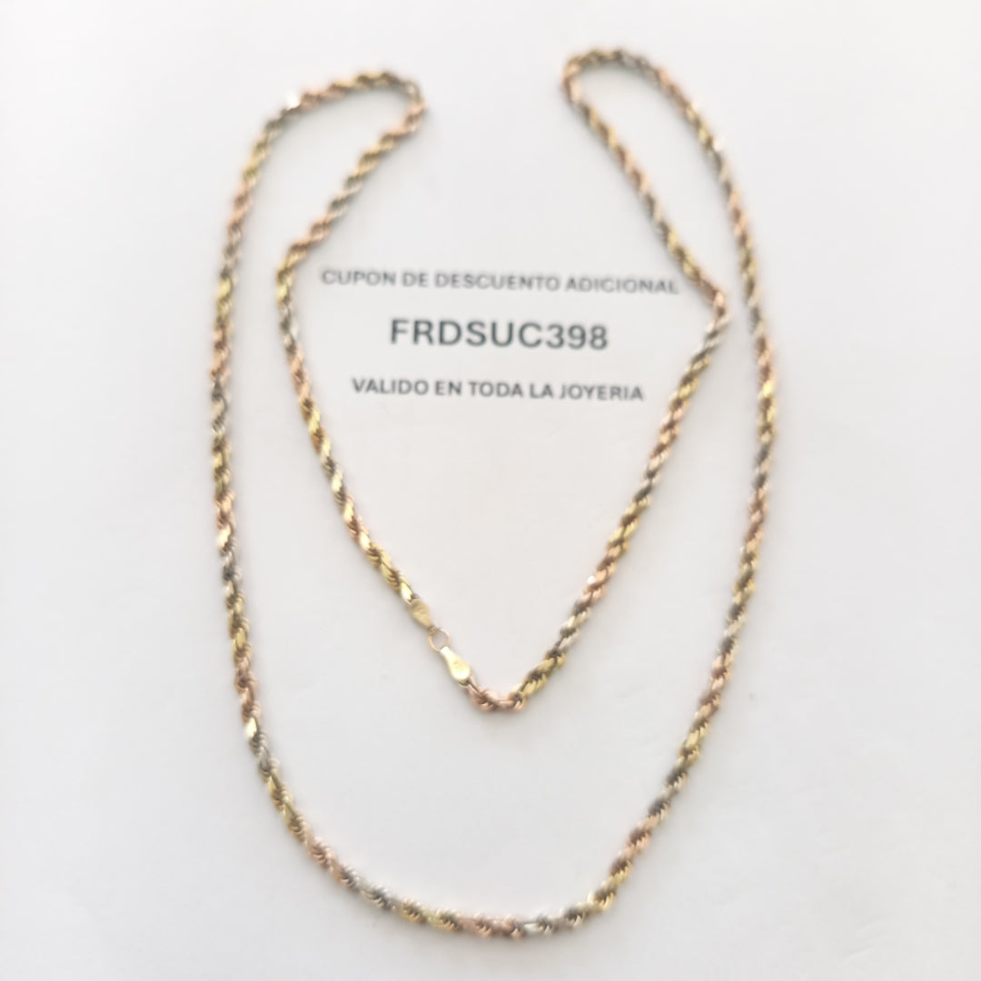 CADENA ORO 14 K 24.1 GRMS (SEMINUEVO)