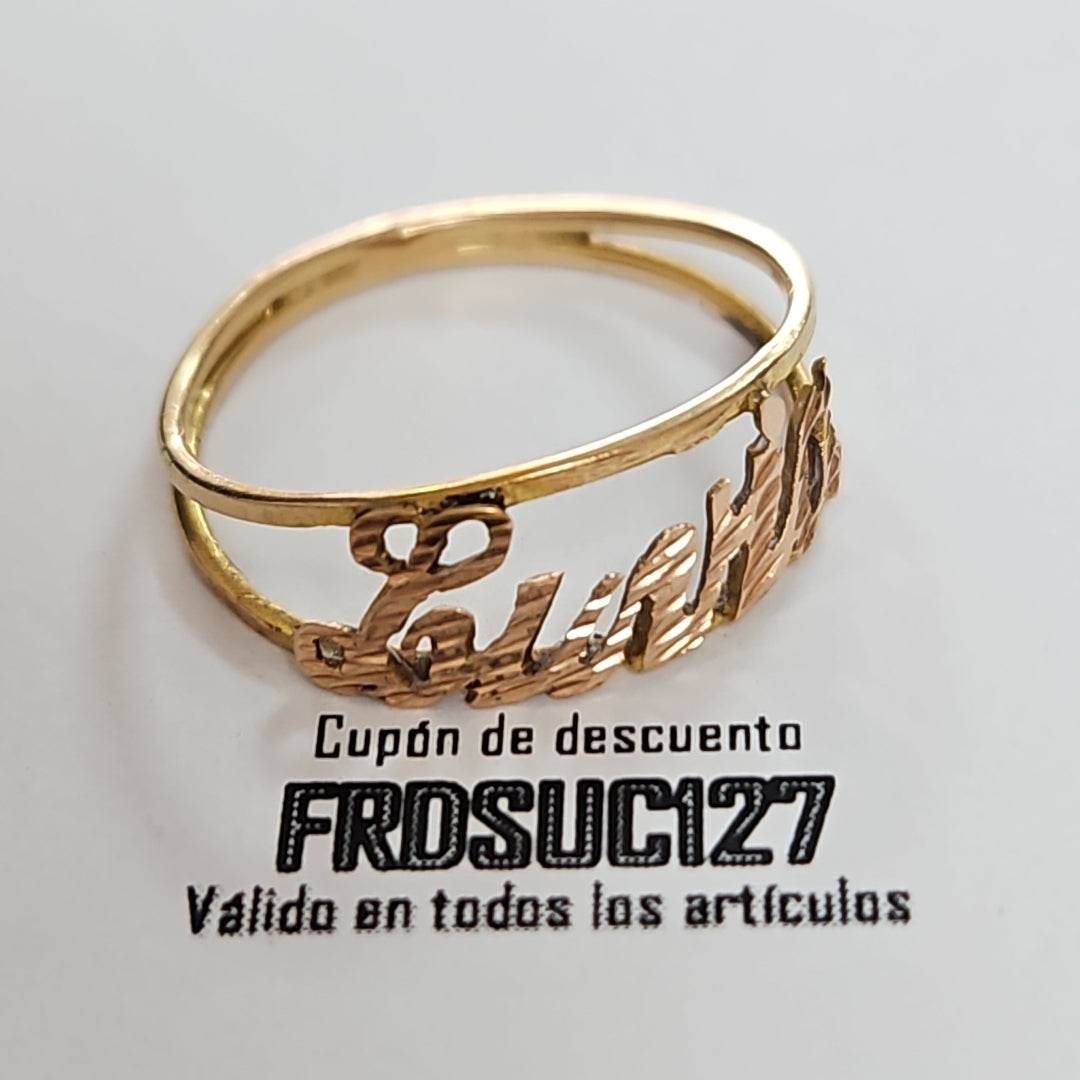 ANILLITO ORO 14 K 1,40 GRMS (SEMINUEVO)
