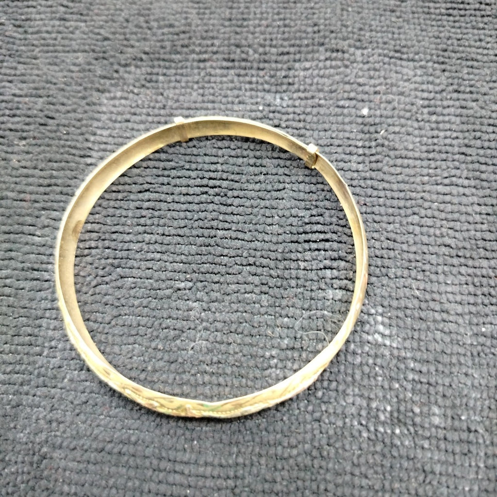 PULSERA RIGIDA ORO 10 K 6,30 GRMS (SEMINUEVO)