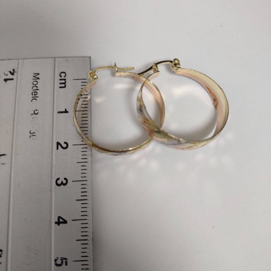 ARRACADAS PAR ORO 14 K 2,90 GRMS (SEMINUEVO)