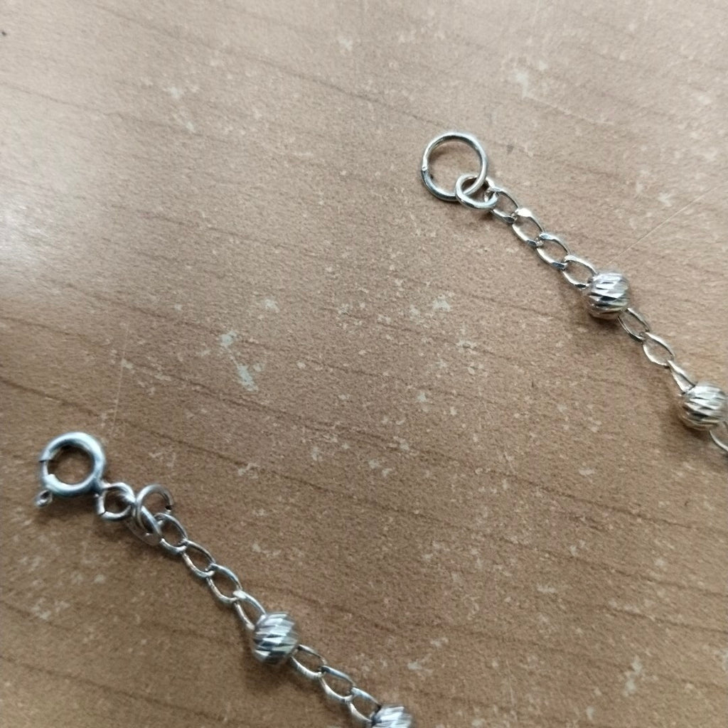 PULSERA TEJIDO ESPECIAL PLATA .925 18 CM 2.9 GR (NUEVO)