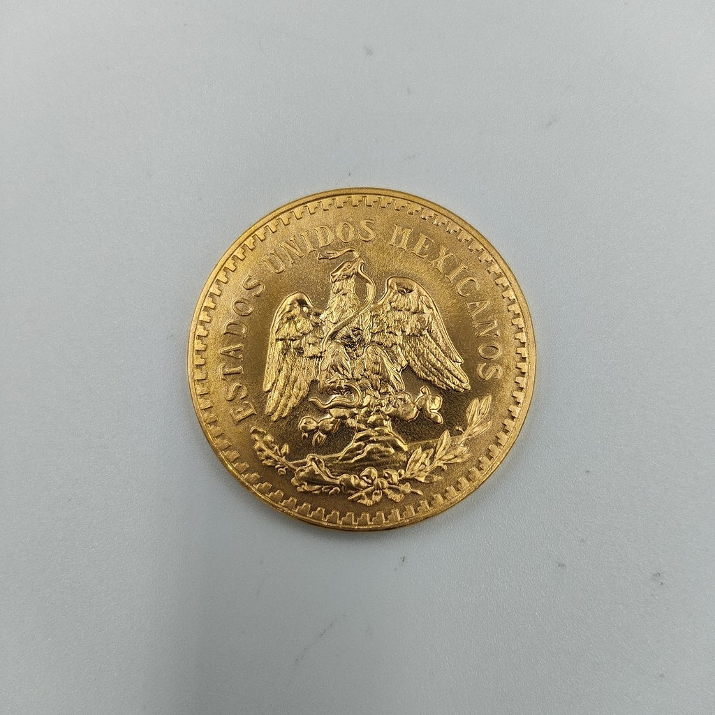 K1 41.6 GRMS 21 K IDENTIFICACIÓN MONEDA NOMINATIVA MONEDAS PESOS 50 PESOS (SEMINUEVO)