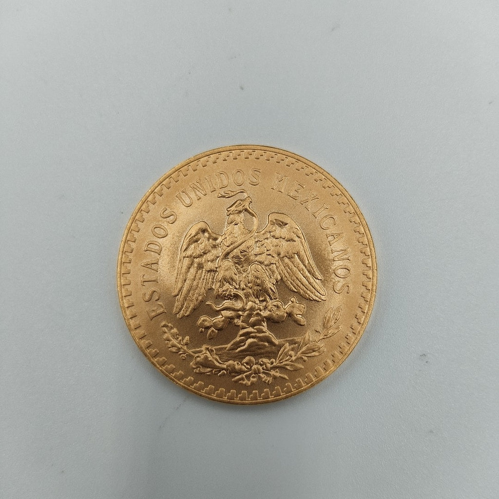 K1 41.6 GRMS 21 K IDENTIFICACIÓN MONEDA NOMINATIVA MONEDAS PESOS 50 PESOS (SEMINUEVO)