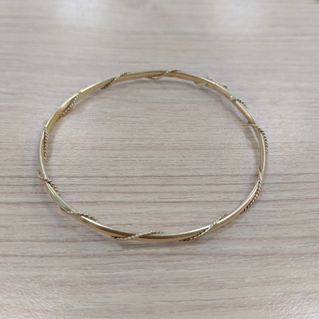 PULSERA RIGIDA ORO 14 K 6.1 GRMS (SEMINUEVO)