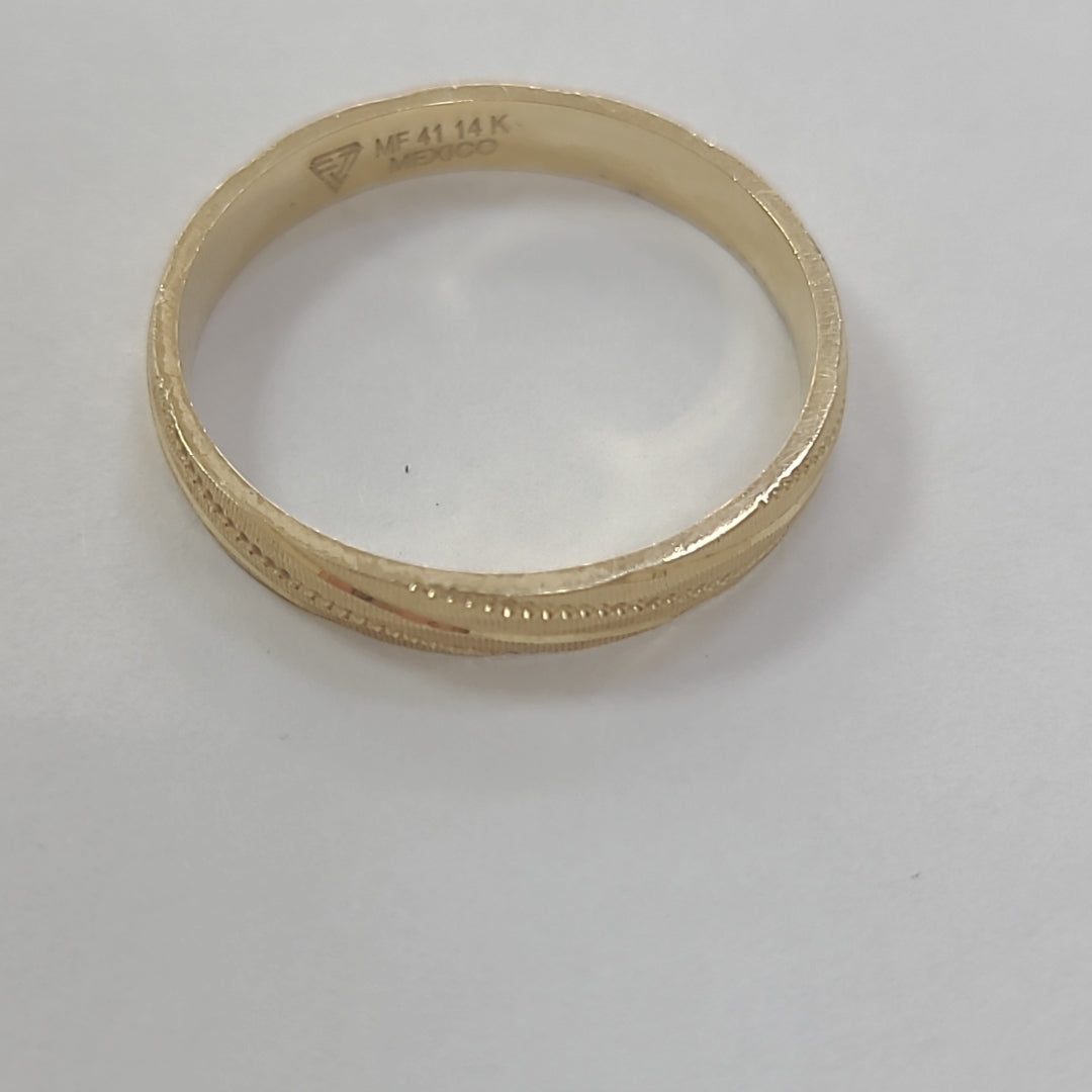 ARGOLLA ORO 14 K 2.4 GRMS (SEMINUEVO)