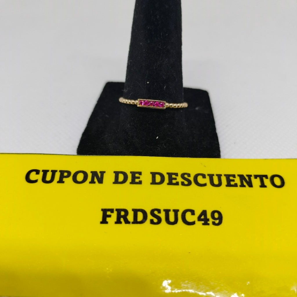 ANILLOS DAMA ORO 10K 0.8 (NUEVO)