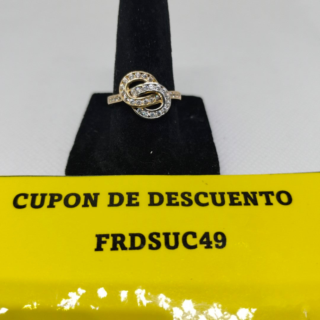 ANILLOS DAMA ORO 10K 2 (NUEVO)