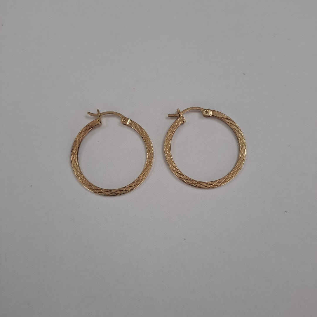 ARRACADAS PAR ORO 10 K 1.8 GRMS (SEMINUEVO)