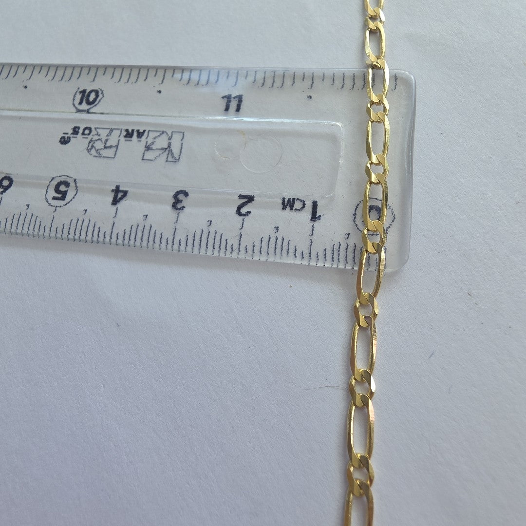 CADENAS 1X1 ORO 14K 55 CM 7.4 GR (NUEVO)