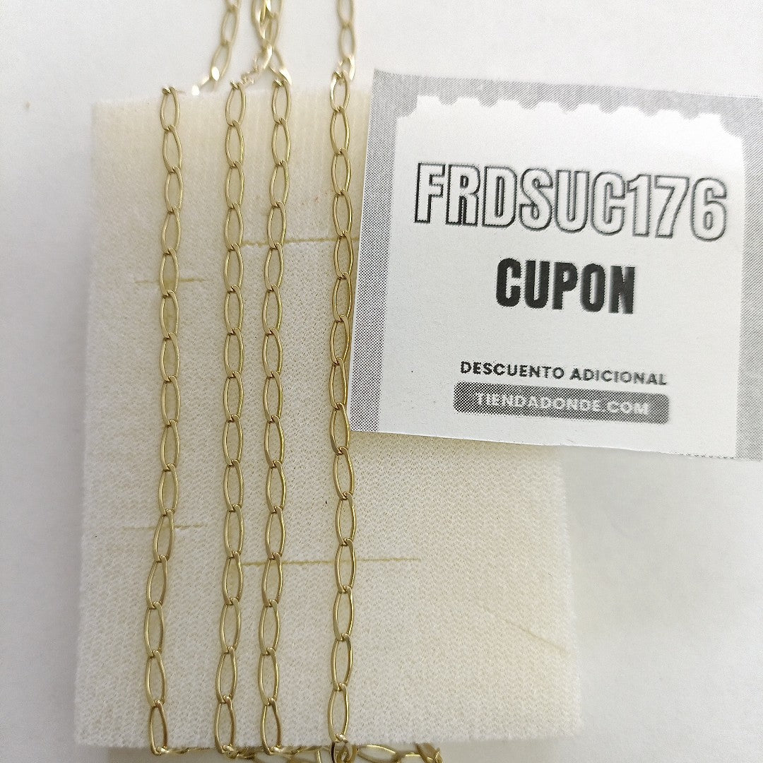 CADENA ORO 10 K 4.9 GRMS (SEMINUEVO)