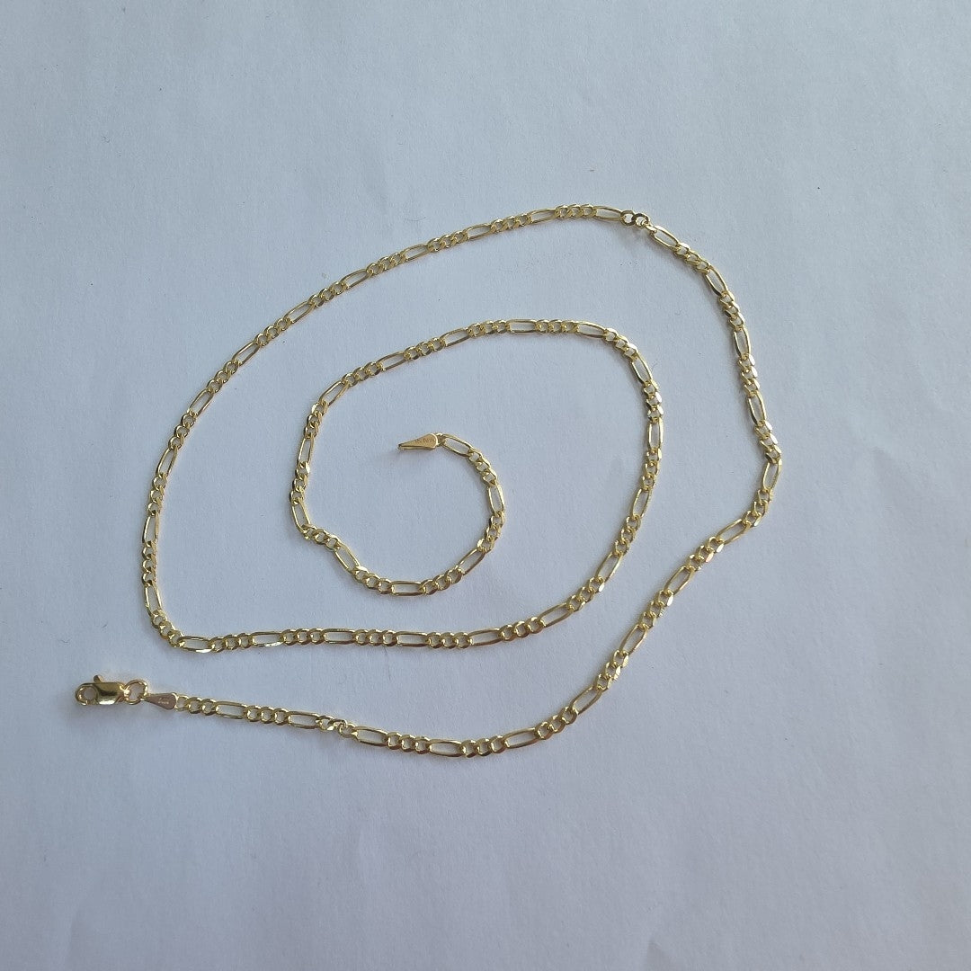 CADENAS 3X1 ORO 14K 55 CM 5.2 GR (NUEVO)