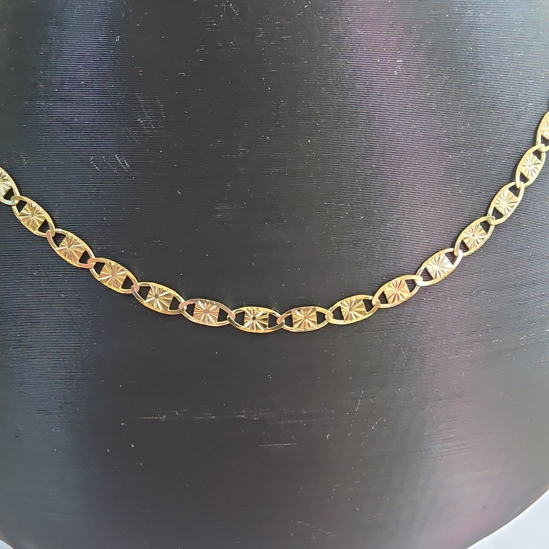 CADENAS GUCHI ORO 14K 55 CM 7.1 GR (NUEVO)