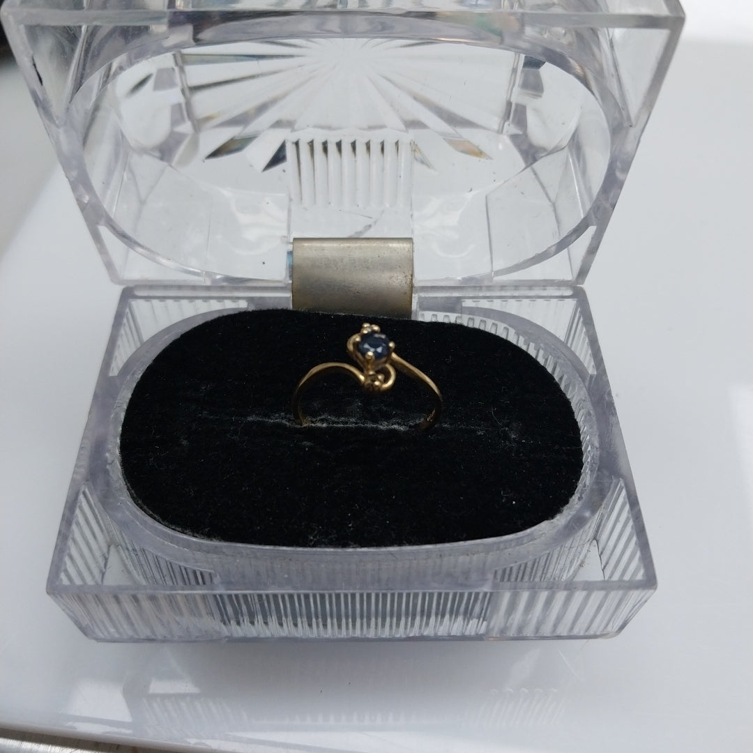 ANILLO ORO 10 K 1.3 GRMS (SEMINUEVO)