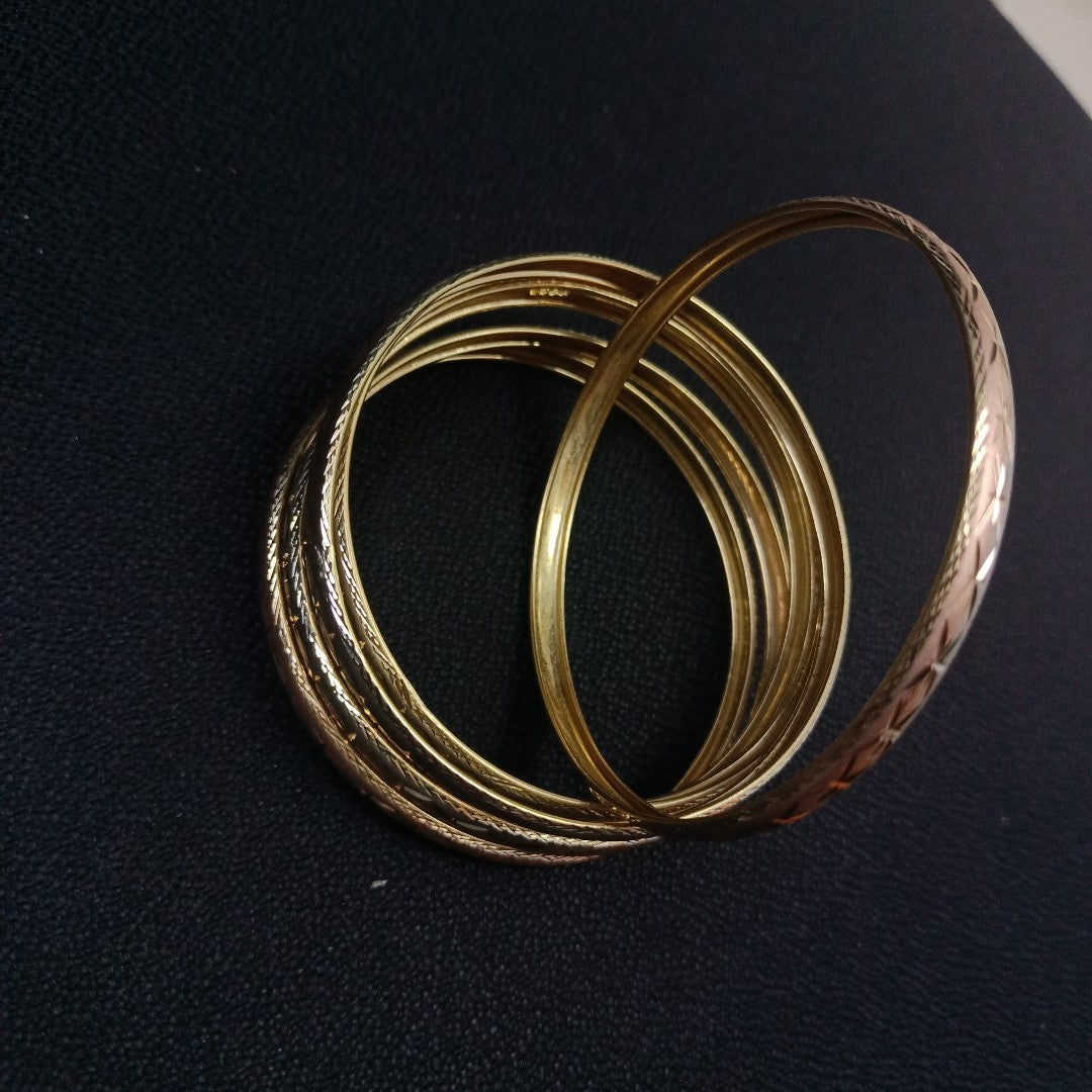 SEMANARIO DE PULSERAS ORO 14 K 36.1 GRMS (SEMINUEVO)